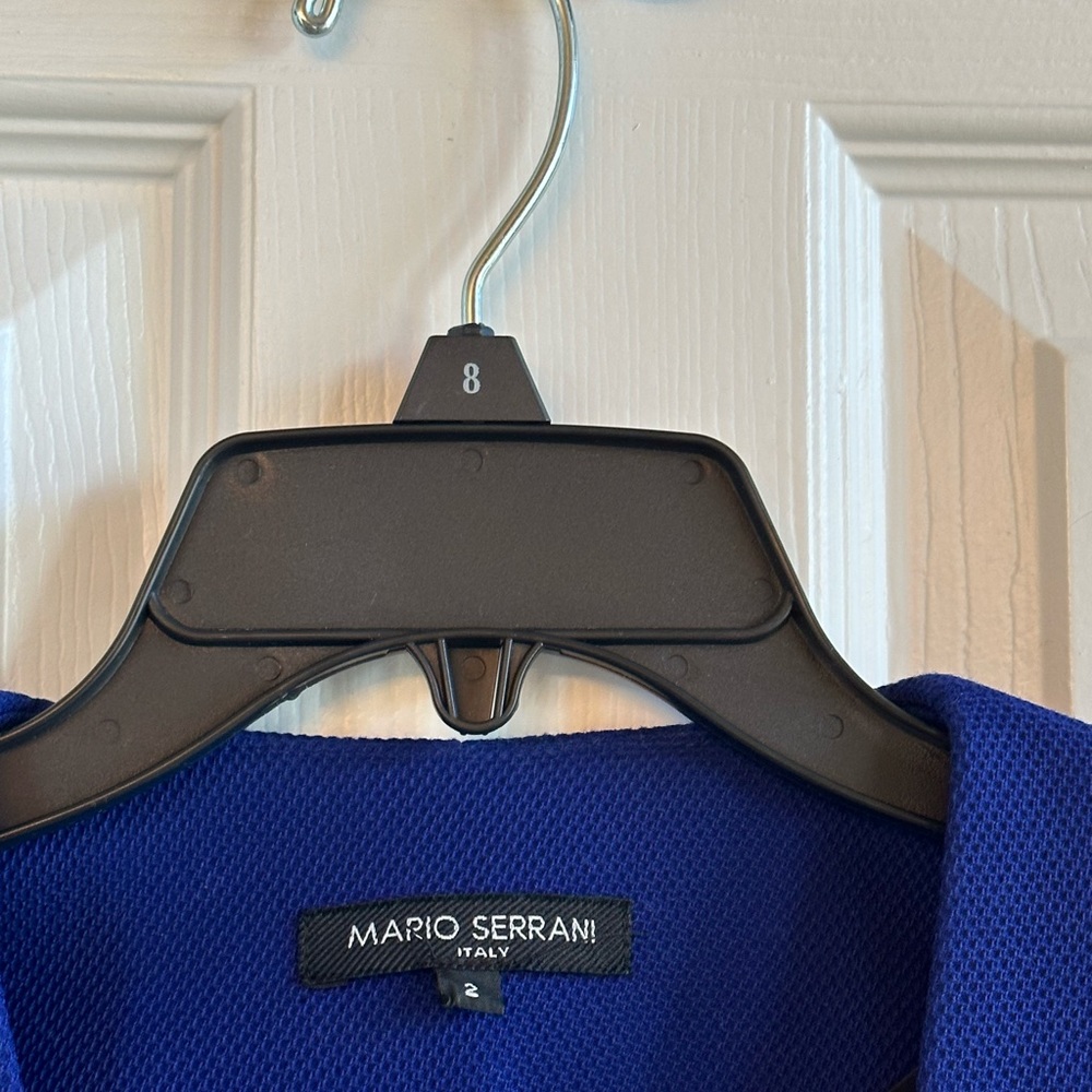 Beautiful royal color blazer, new without tag. Size 2